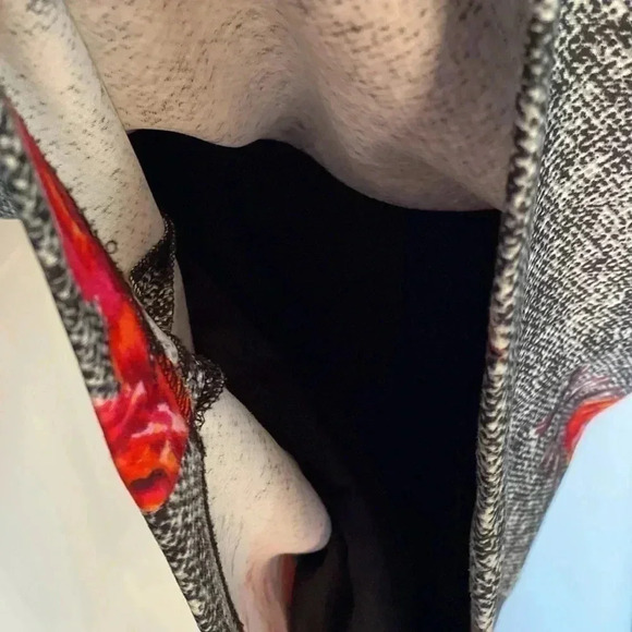 Betsy Johnson size 6 - pencil dress with cap sleeves - black and white - Picture 7 of 10